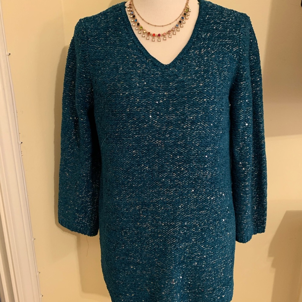 CHICOS V NECK SWEATER!